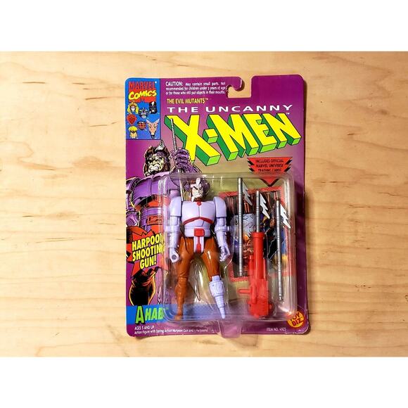 🗨🧬 Marvel The Uncanny X-Men AHAB Vintage Action Figure 1993 Toy Biz 🧬🗨 - Picture 1 of 2